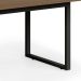 Mesa de Escritório Munique Carvalho 220Cm