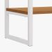 Nicho Kappesberg Industrial 2 Prateleiras 60x72cm Canela/Branco