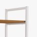 Nicho Kappesberg Industrial 2 Prateleiras 60x72cm Canela/Branco