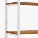 Nicho Kappesberg Industrial 2 Prateleiras 60x72cm Canela/Branco