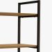 Nicho Kappesberg Industrial 2 Prateleiras 60x72cm Freijó/Preto fosco