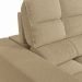 Sofá 4 Lugares Retrátil e Reclinável Deluxe Bouclé Bege