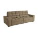 Sofá 4 Lugares Retrátil e Reclinável Deluxe Bouclé Fendi