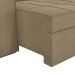 Sofá 4 Lugares Retrátil e Reclinável Lanus Bouclé Fendi 250 cm