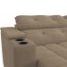 Sofá 4 Lugares Retrátil e Reclinável Premier Molas Bouclé Fendi 261 cm