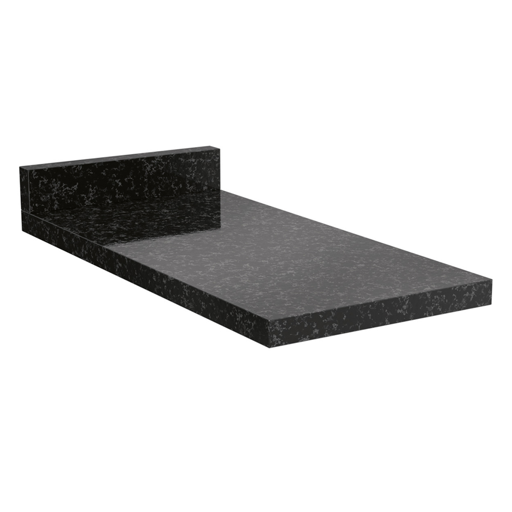 Tampo Para Balcão 25 cm MDP B647 Preto Kappesberg