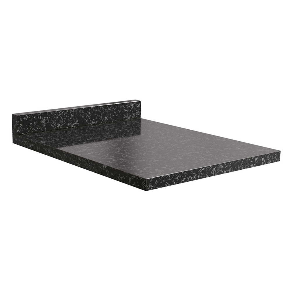 Tampo Para Balcão 40 cm MDP B648 Preto Kappesberg