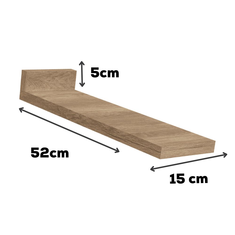 Tampo Para Balcao 15 cm MDP E600 Nogal Kappesberg