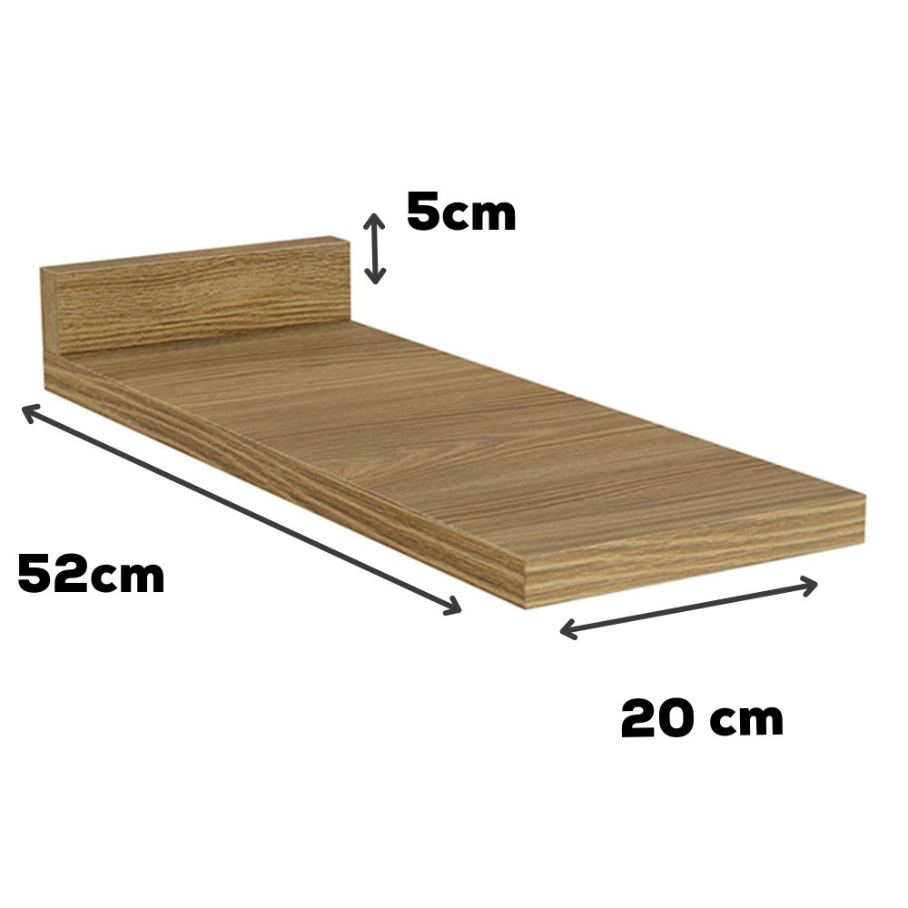 Tampo Para Balcao 20 cm MDP E616 Nogueira Kappesberg
