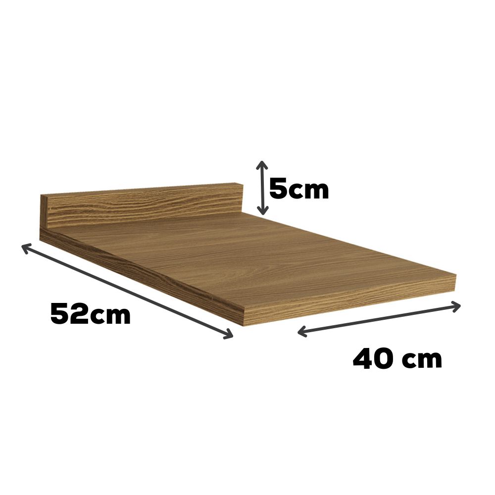 Tampo Para Balcao 40 cm MDP E602 Nogueira Kappesberg