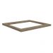 Tampo Para Balcao Cooktop 60 cm MDP E604 Nogal Kappesberg