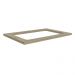 Tampo Para Balcao Cooktop 80 cm MDP E608 Nogueira Kappesberg