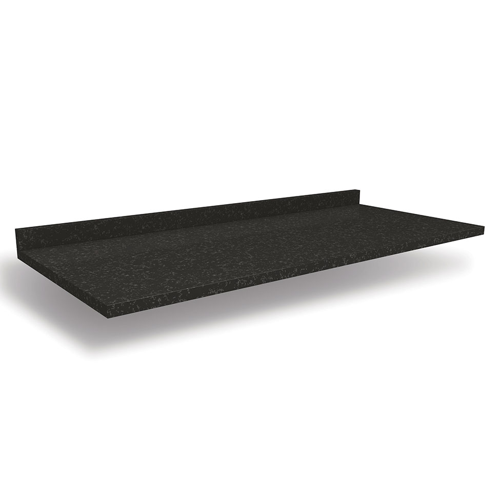 Tampo para Balcão Nox Preto 120 cm