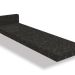 Tampo para Balcão Nox Preto 15 cm