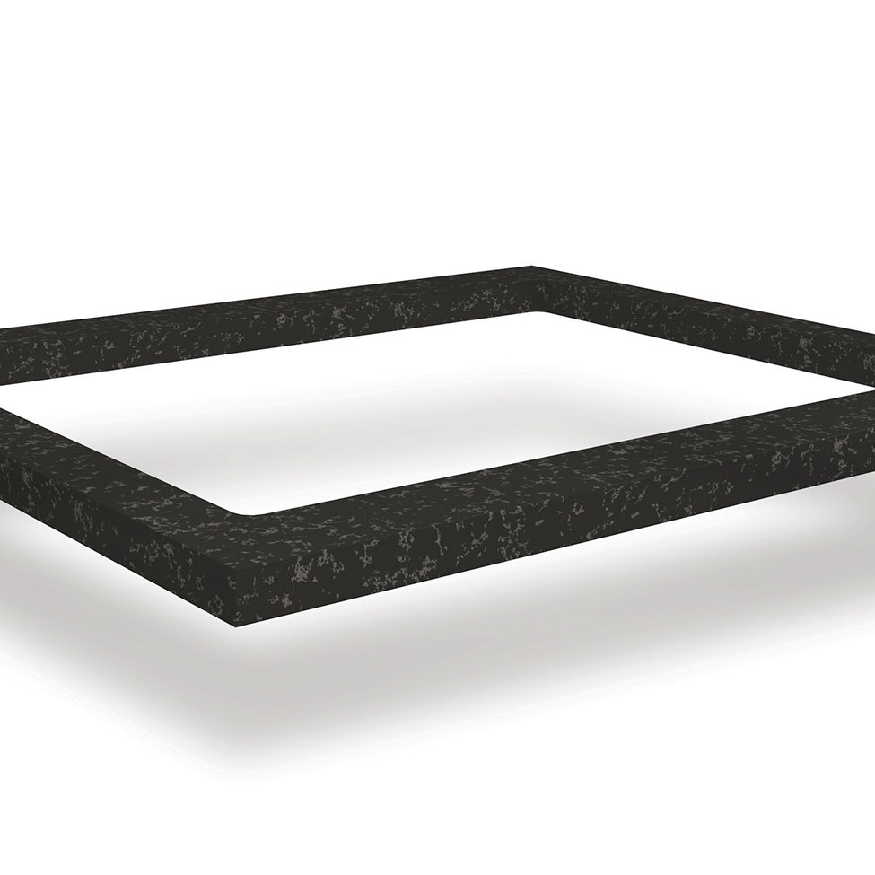 Tampo para Cooktop 4 Bocas Nox Preto 60 cm