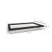 Tampo para Cooktop 5 Bocas Nox Preto 80 cm