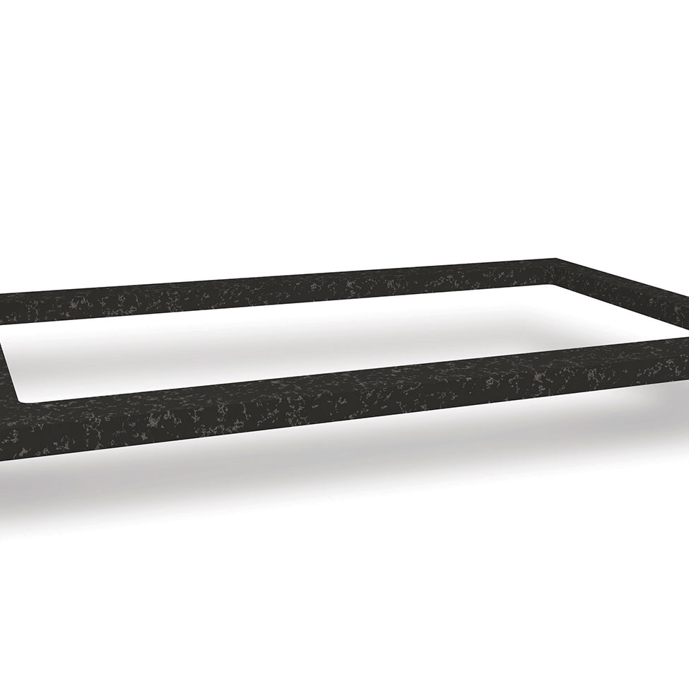 Tampo para Cooktop 5 Bocas Nox Preto 80 cm