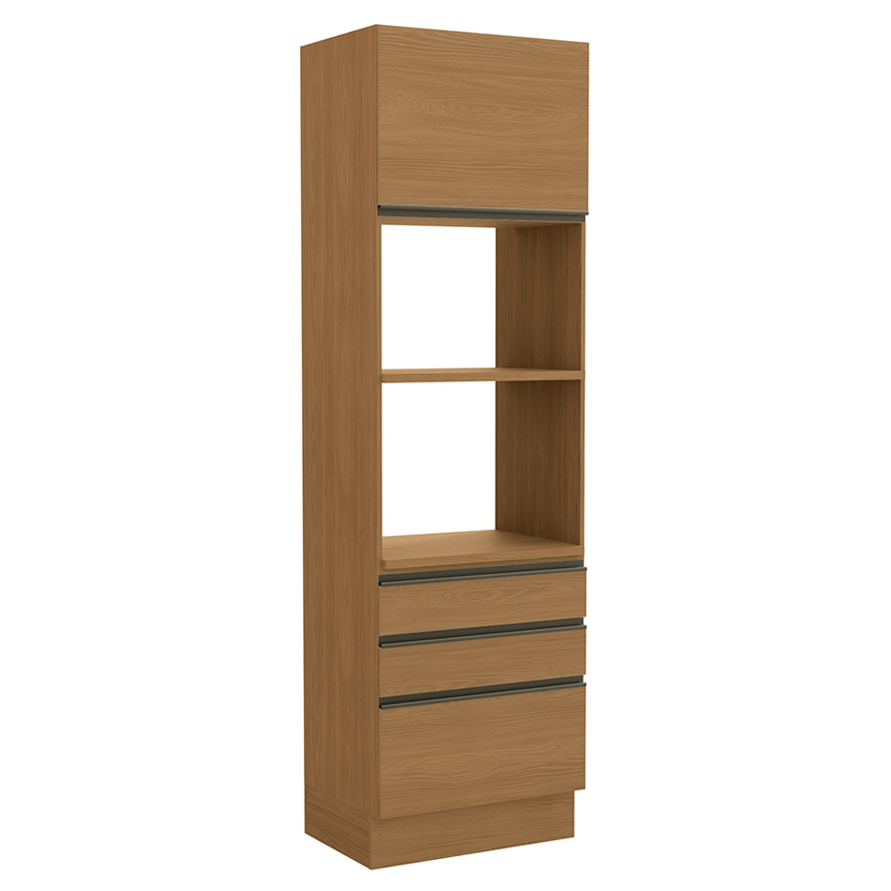 Torre Quente 2 Fornos 240x70 cm 2P 3G MDP Maxxi G750 Canela Kappesberg