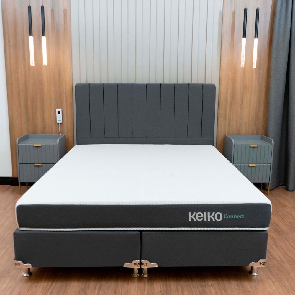 Colchão King 18cm 100% Espuma Massageador D33 18x193x203 Keiko