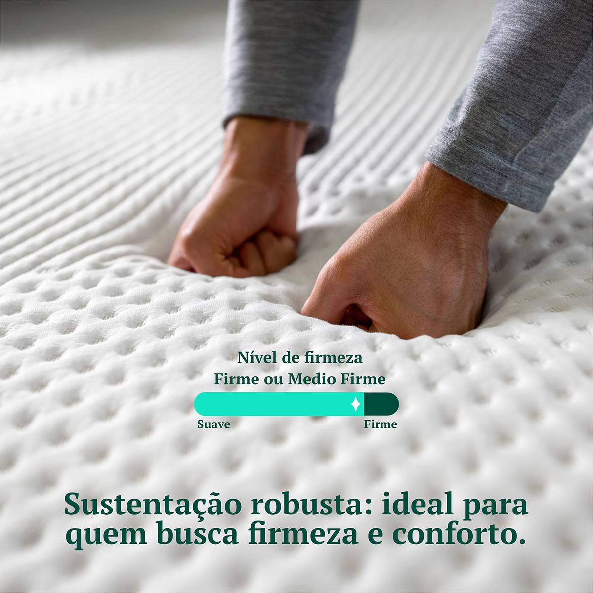 Colchão King Size D45 Connect Com Massageador 25x193x203 Keiko Colchões