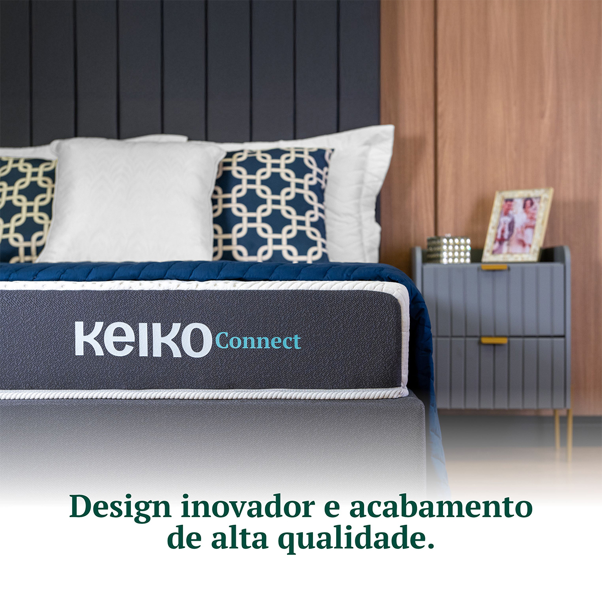 Colchão Queen 18cm 100% Espuma D33 Keiko Colchões
