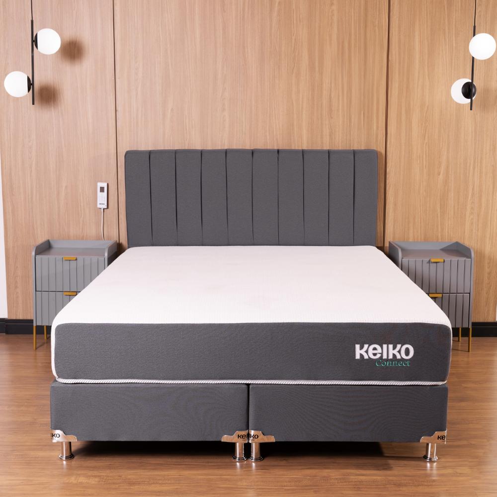 Colchão Queen D45 Connect Com Massageador 25x158x198 Keiko Colchões