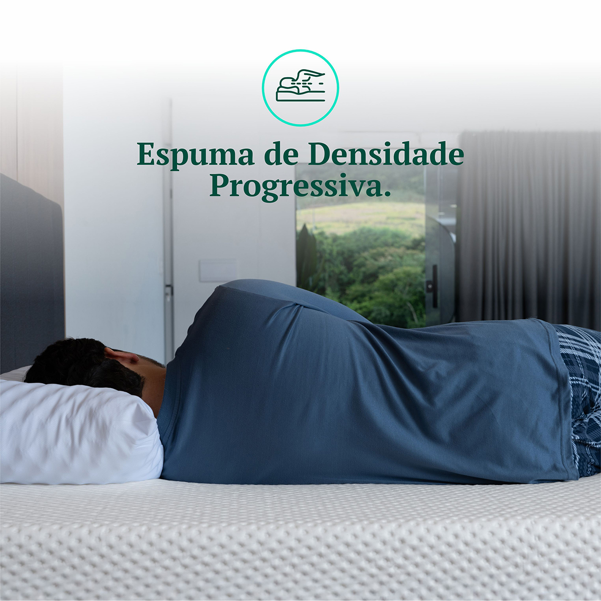 Colchão Queen D45 Connect Com Massageador 25x158x198 Keiko Colchões