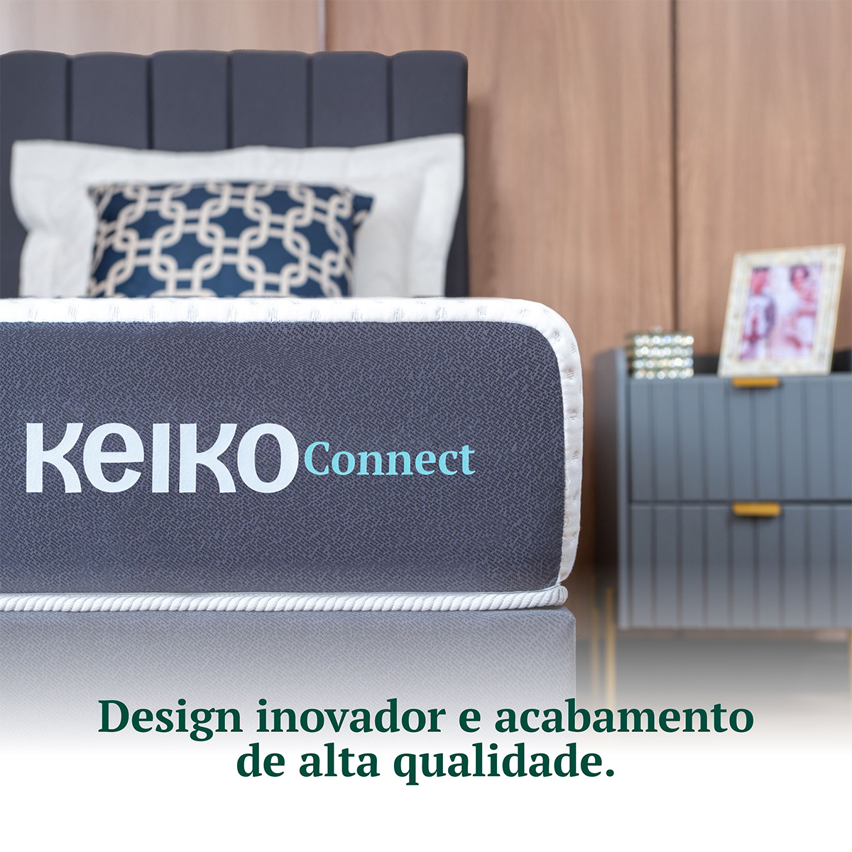 Colchão Solteiro 100% Espuma D33 25x88x188 Keiko Colchões