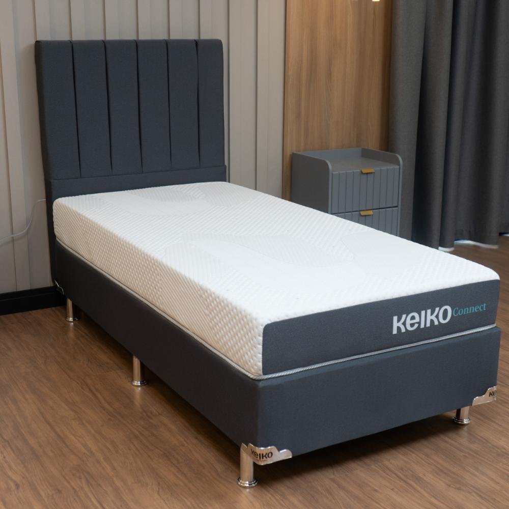 Colchão Solteiro 18cm 100% Espuma Massageador App D33 18x88x188 Keiko