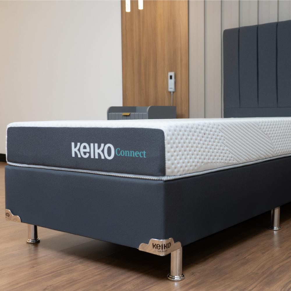 Colchão Solteiro 18cm 100% Espuma Massageador App D33 18x88x188 Keiko