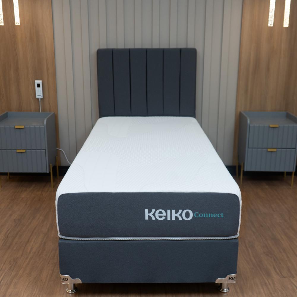 Colchão Solteiro D45 Connect Aplicativo Massageador 25x88x188 Keiko