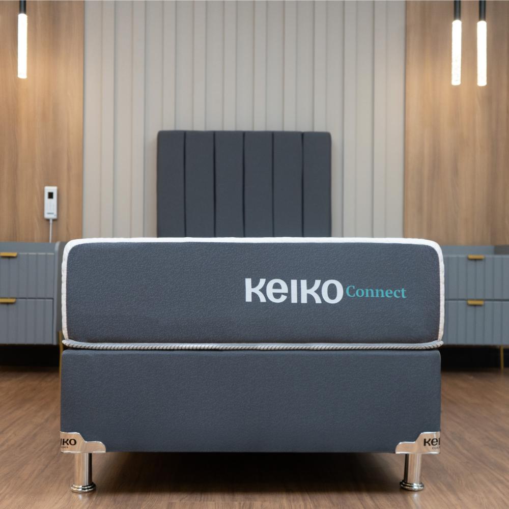 Colchão Solteiro D45 Connect Aplicativo Massageador 25x88x188 Keiko