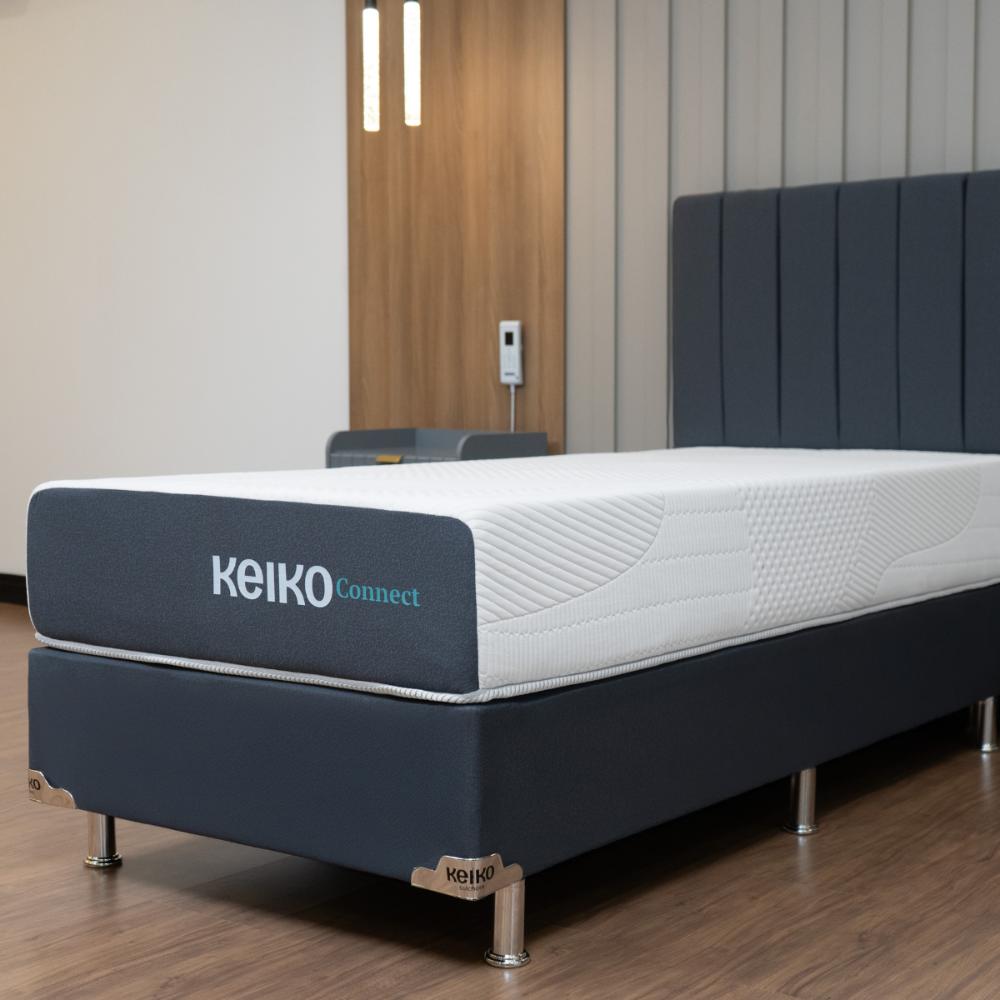 Colchão Solteiro D45 Connect Aplicativo Massageador 25x88x188 Keiko