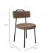 [OUTLET] Conjunto com 2 Cadeiras Bock Marrom