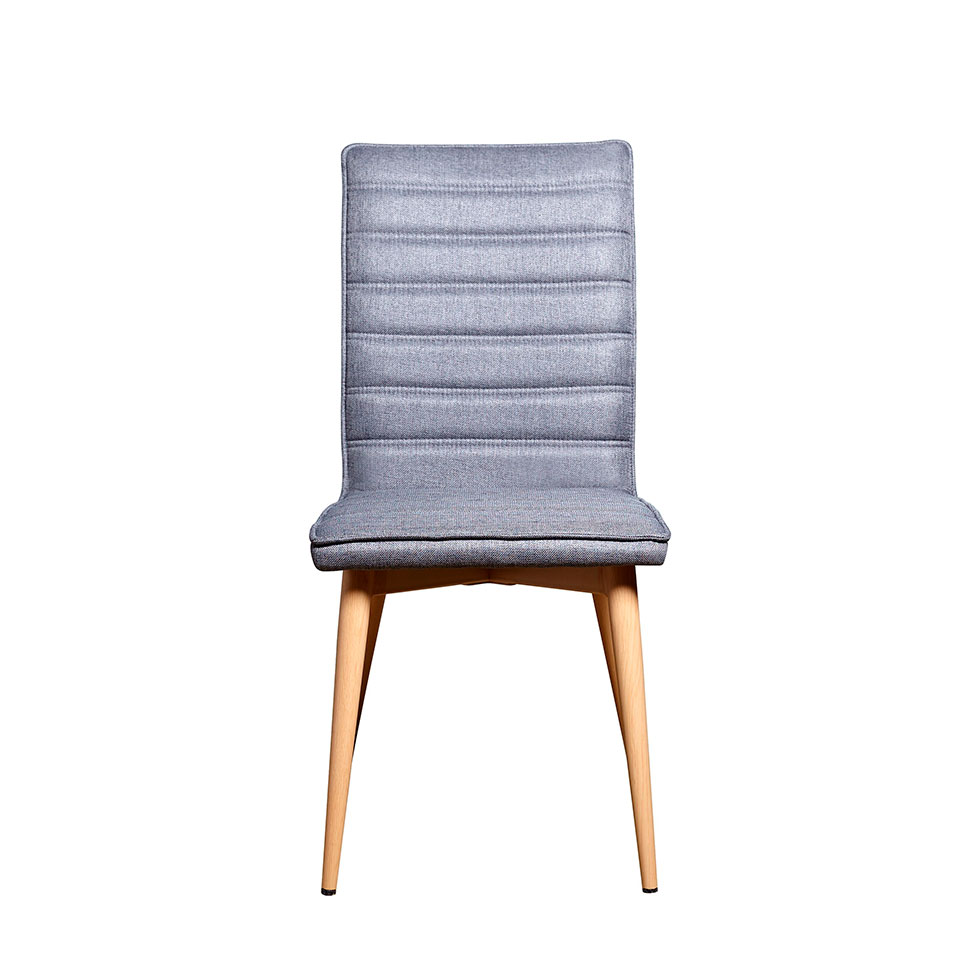 [OUTLET] Conjunto com 2 Cadeiras Chambly Cinza Escuro