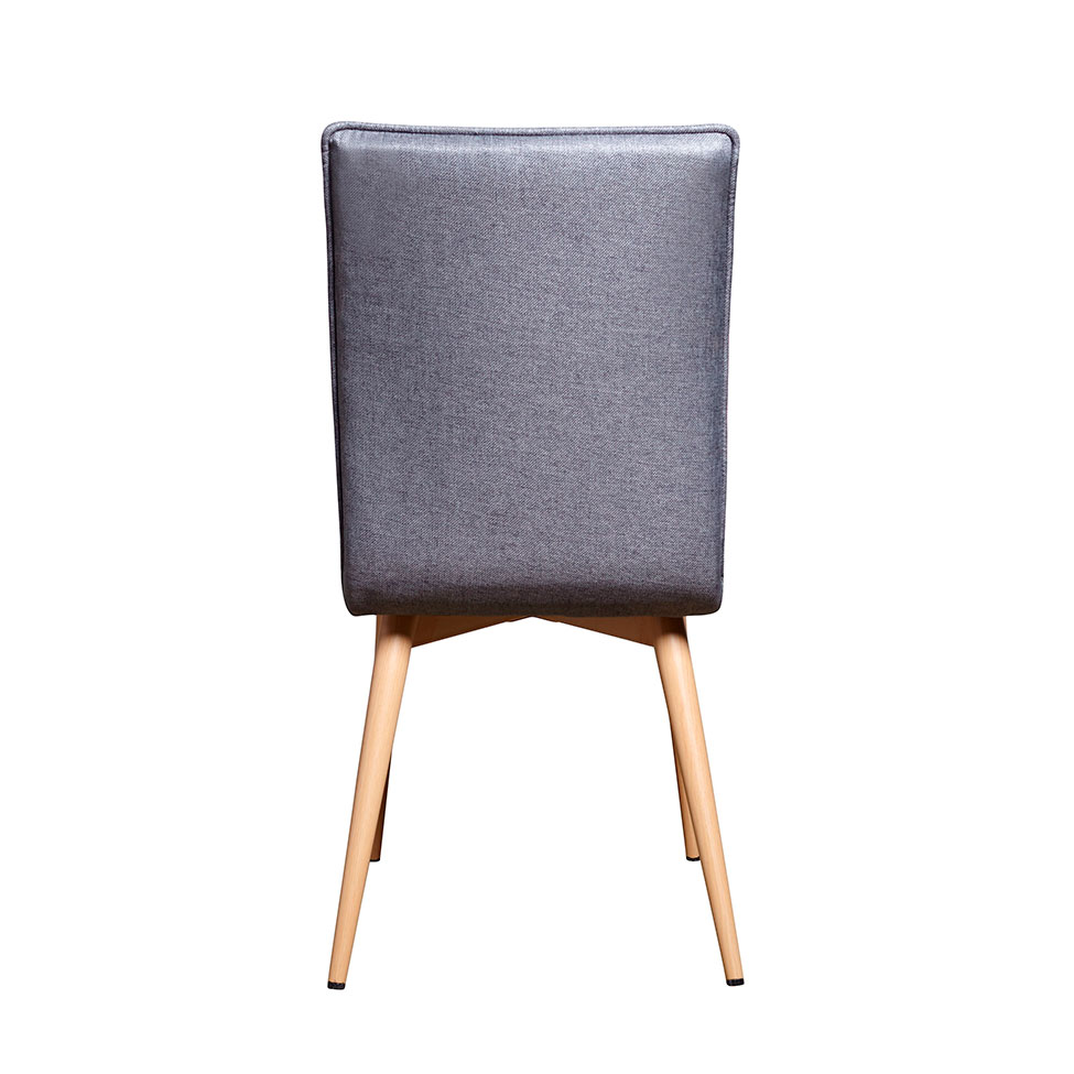 [OUTLET] Conjunto com 2 Cadeiras Chambly Cinza Escuro