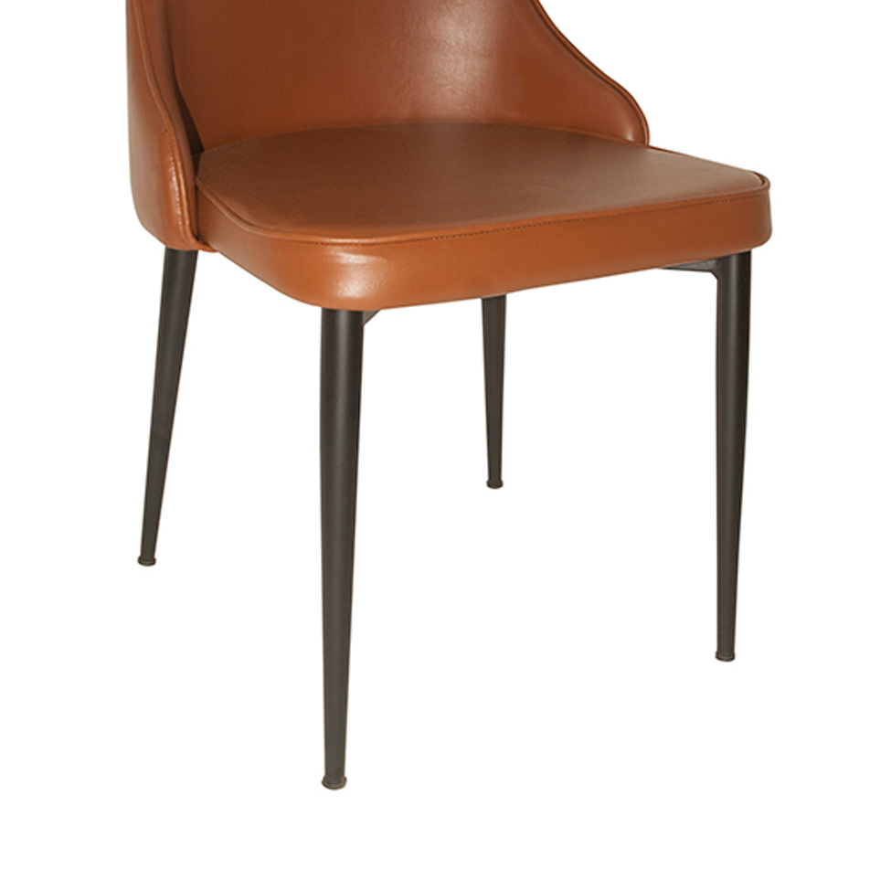 [OUTLET] Conjunto com 2 Cadeiras de Jantar Narah Corino Marrom