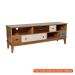 [OUTLET] Rack para TV de 55 Polegadas Colors 5 GV Castanho Verniz e Colorido Envelhecido