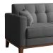 [OUTLET] Sofá 2 Lugares Narvik Linho Cinza