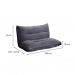 [OUTLET] Sofá Futon Solteiro Cagliari Cinza