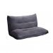 [OUTLET] Sofá Futon Solteiro Cagliari Cinza