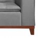 [OUTLET] Sofá Plus Tâmisa 3 Lugares Suede Cinza