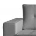[OUTLET] Sofá Plus Tâmisa 3 Lugares Suede Cinza