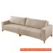 [OUTLET] Sofá Plus Volga 4 Lugares Linho Bege 280 cm