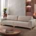 [OUTLET] Sofá Plus Volga 4 Lugares Linho Bege 280 cm
