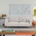 [OUTLET] Sofá Unne 2 Lugares com Molas Ensacadas Linho Cru 170 cm