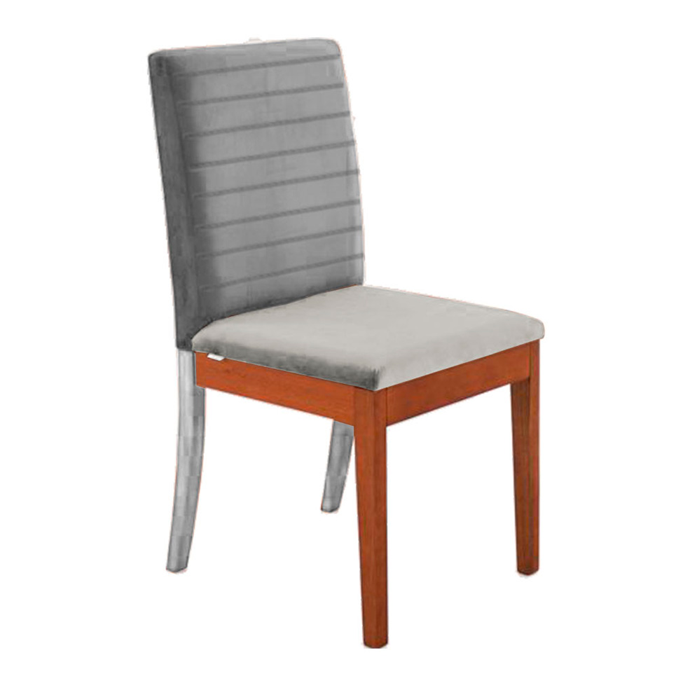 Assento Simples Iguatemi Madeira Maciça Avelã Bege