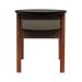 Banco com Mesa de Apoio Tori Amêndoa e Preto