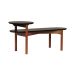 Banco com Mesa de Apoio Tori Amêndoa e Preto