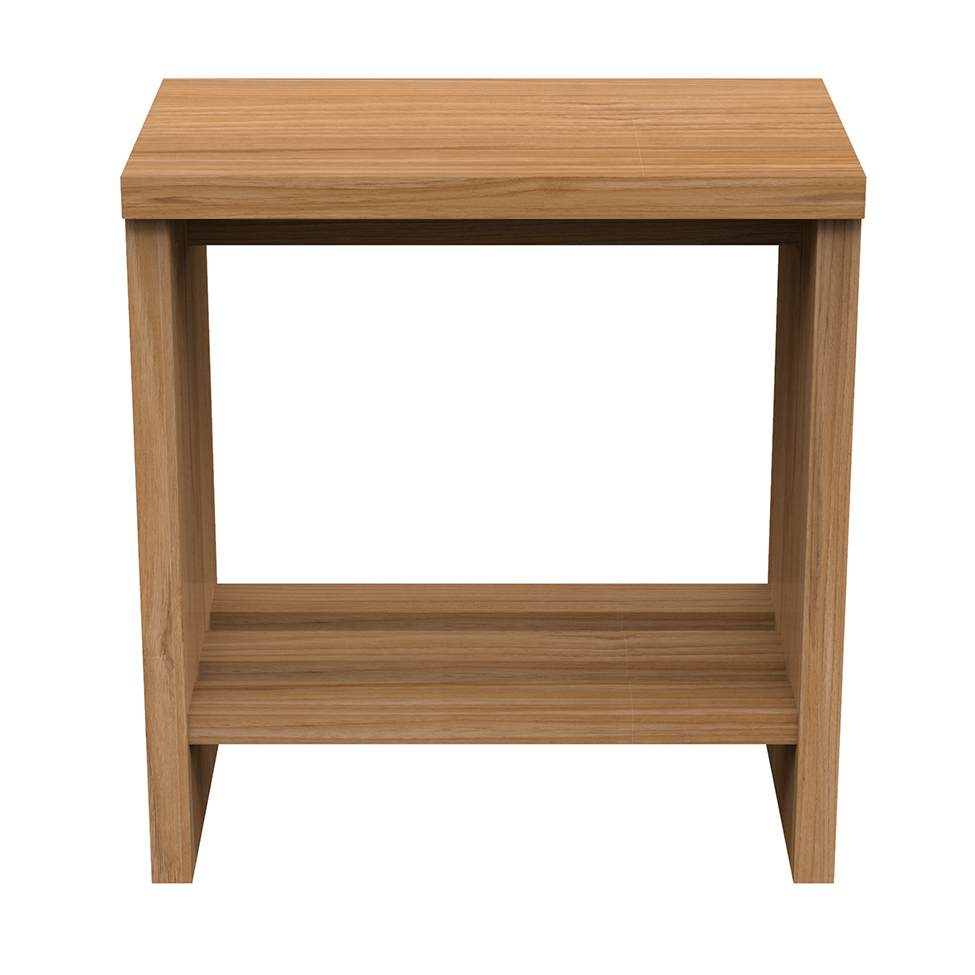 Banco com Sapateira Bamberg Amêndoa